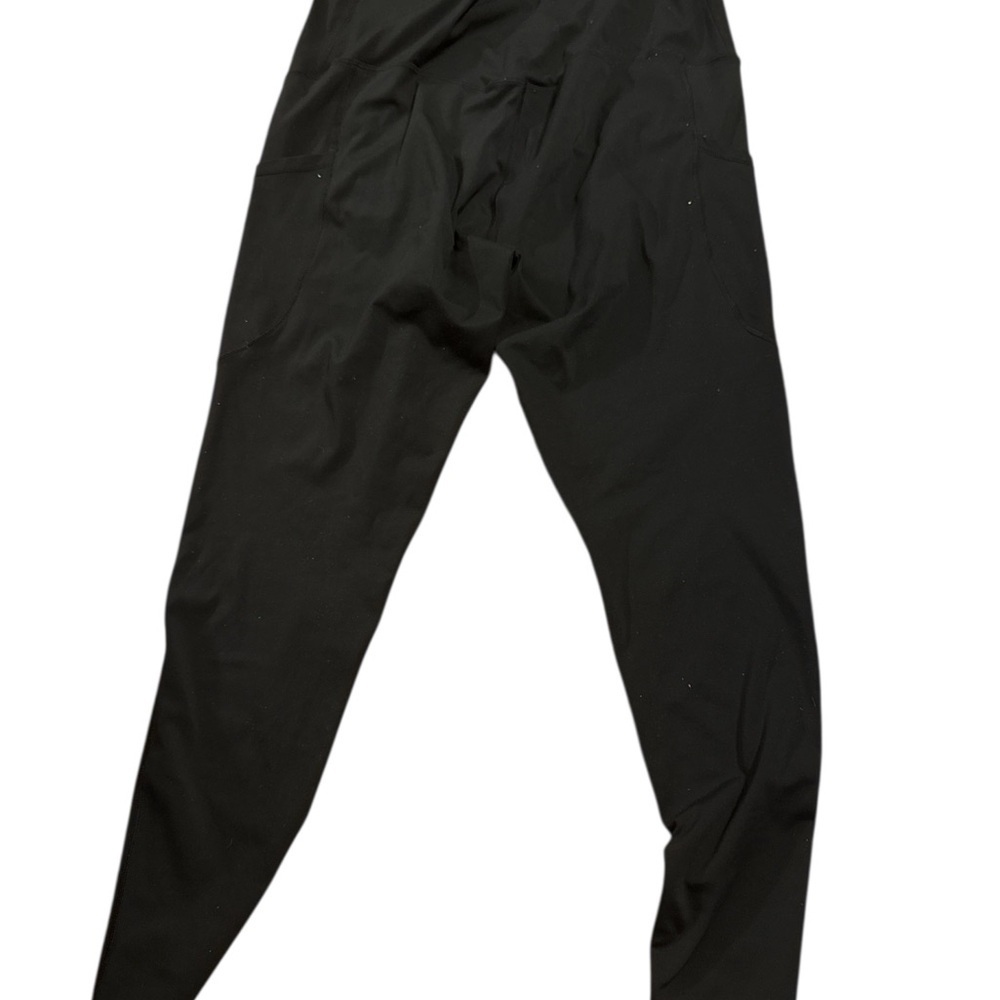 Maternity Black High-Waist Leggings - Picture 3 of 3